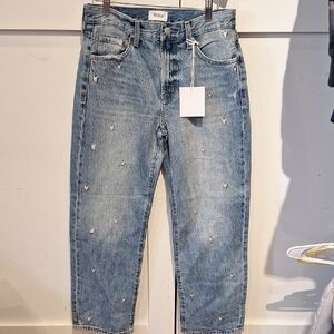 Pistola Women's Confetti Jeans with Heart Details